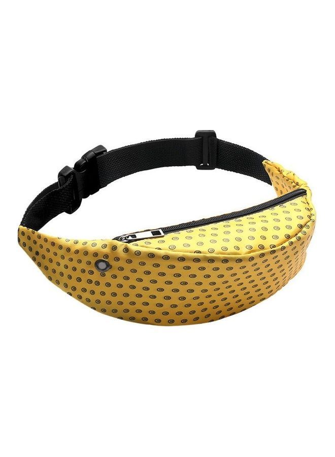 NIBEMINENT Printed Waist Bag Yellow/Black  - Image 4