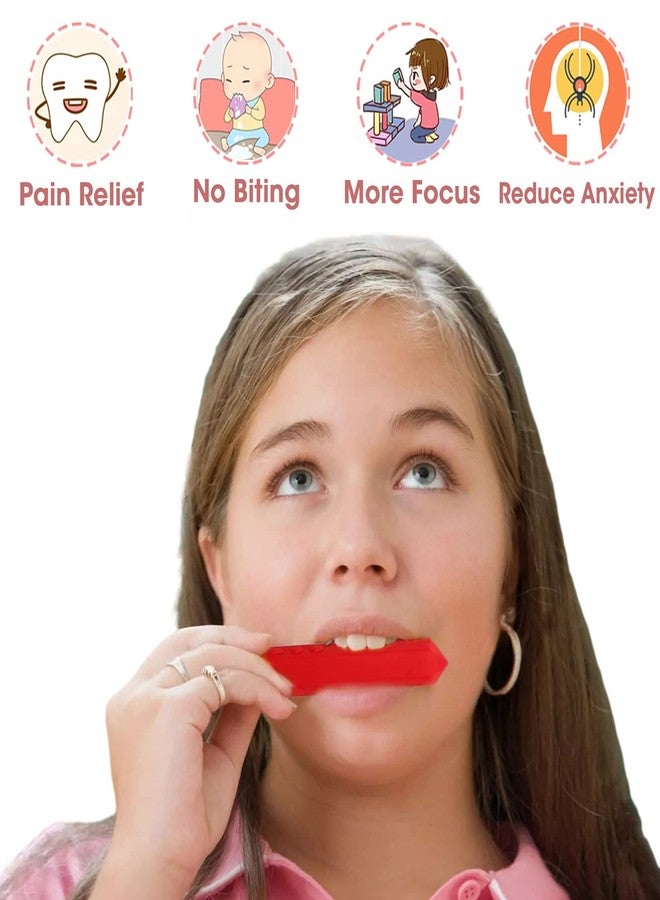 Atsky Chew Necklaces for Sensory Kids - 5 Pack Silicone Chewy Toys for ADHD, Autism, SPD, Oral Motor Therapy Tool with Textured Surface, Anxiety Relief Chewables - Image 5