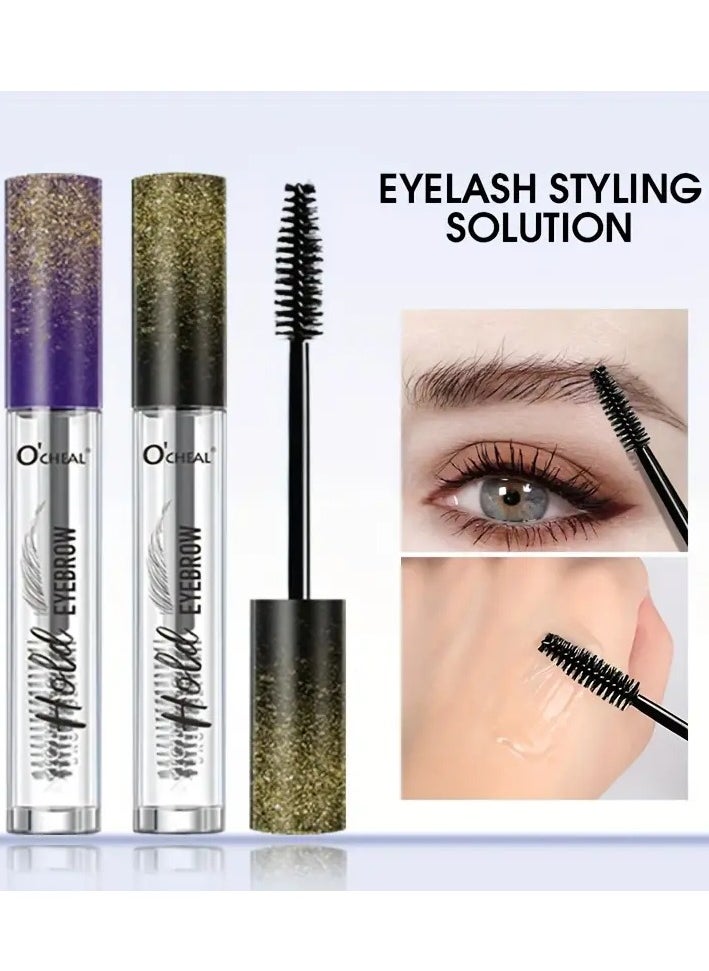 OCHEAL - Hold Eyebrow Gel Plant Essence Gently Nourish Eyebrow Colorless Natural Eyebrow More Hold Flexible Instant Dry Eyebrow Wax Clear Glue Gel Eyebrow Soap Kit Long Lasting Brow Soap 8g - Image 1