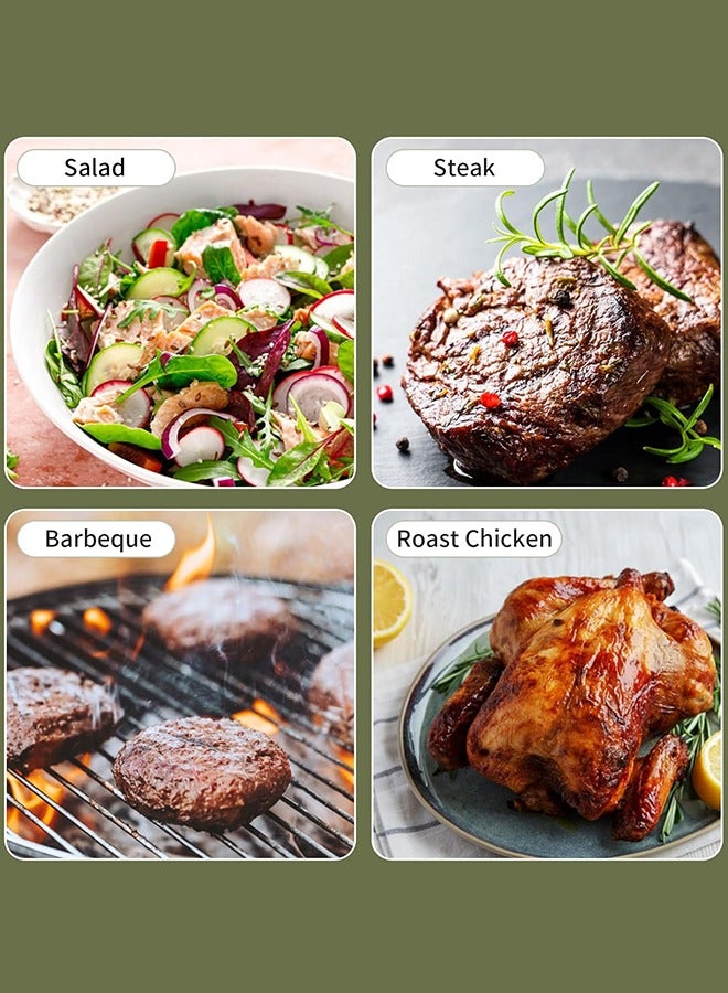 JoyousSto 2 in 1 Oil Dispenser and Oil Sprayer, 470ml Dispenser Bottle Spray and Pour, Glass Olive Oil Sprayer for Cooking, Food Grade Oil Spray Bottle Mister Spritzer for BBQ, Air Fryer, Kitchen,Green - Image 4