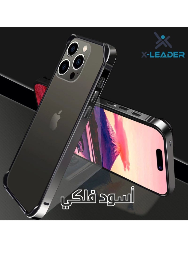 x-leader Frame and lens for superior protection for iPhone 15 Pro, elegance for the phone 2 in 1 - Image 4