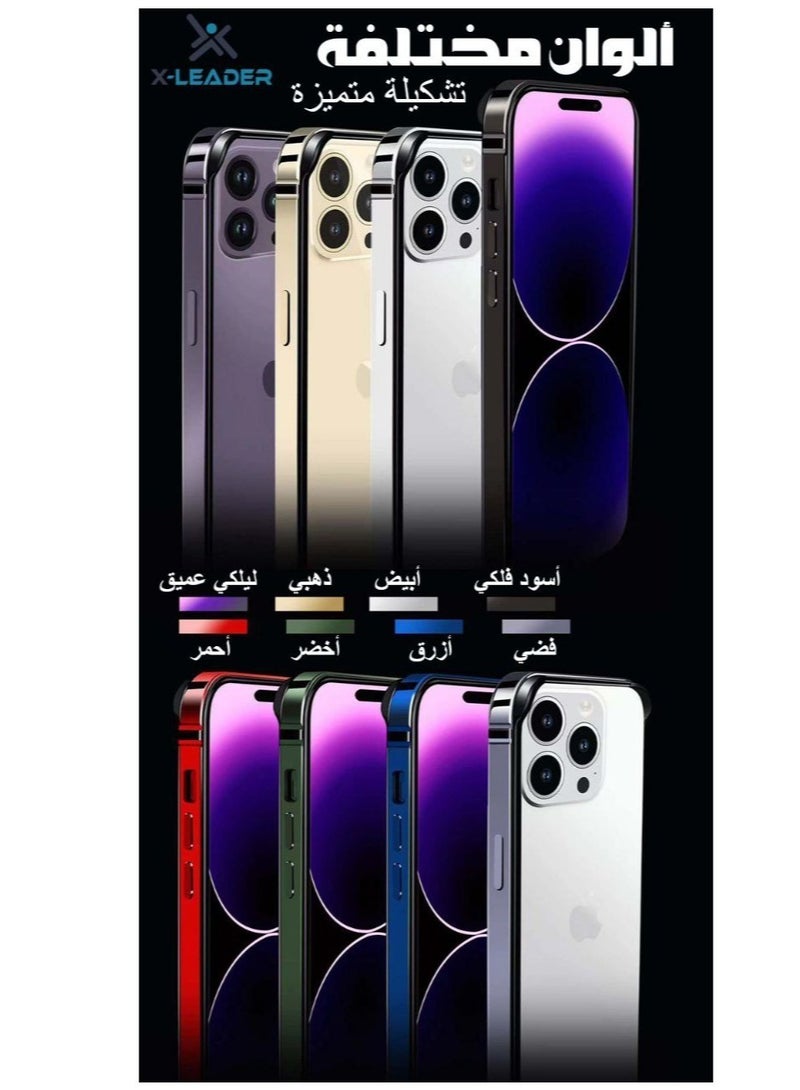 x-leader Frame and lens for superior protection for iPhone 15 Pro, elegance for the phone 2 in 1 - Image 5