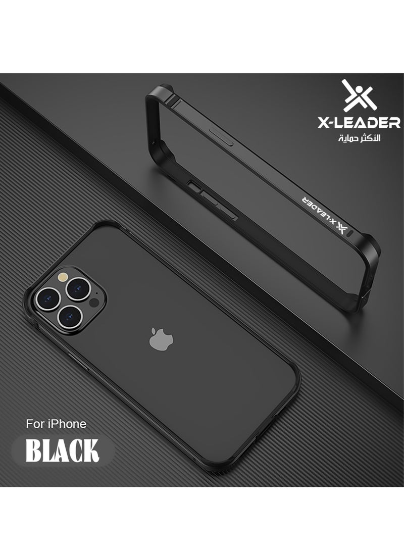 x-leader Frame and lens for superior protection for iPhone 15 Pro, elegance for the phone 2 in 1 - Image 3