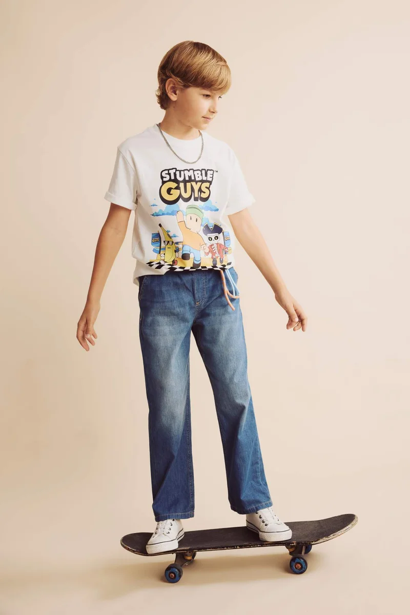 DeFacto Boy Straight Fit Straight Leg Jeans
