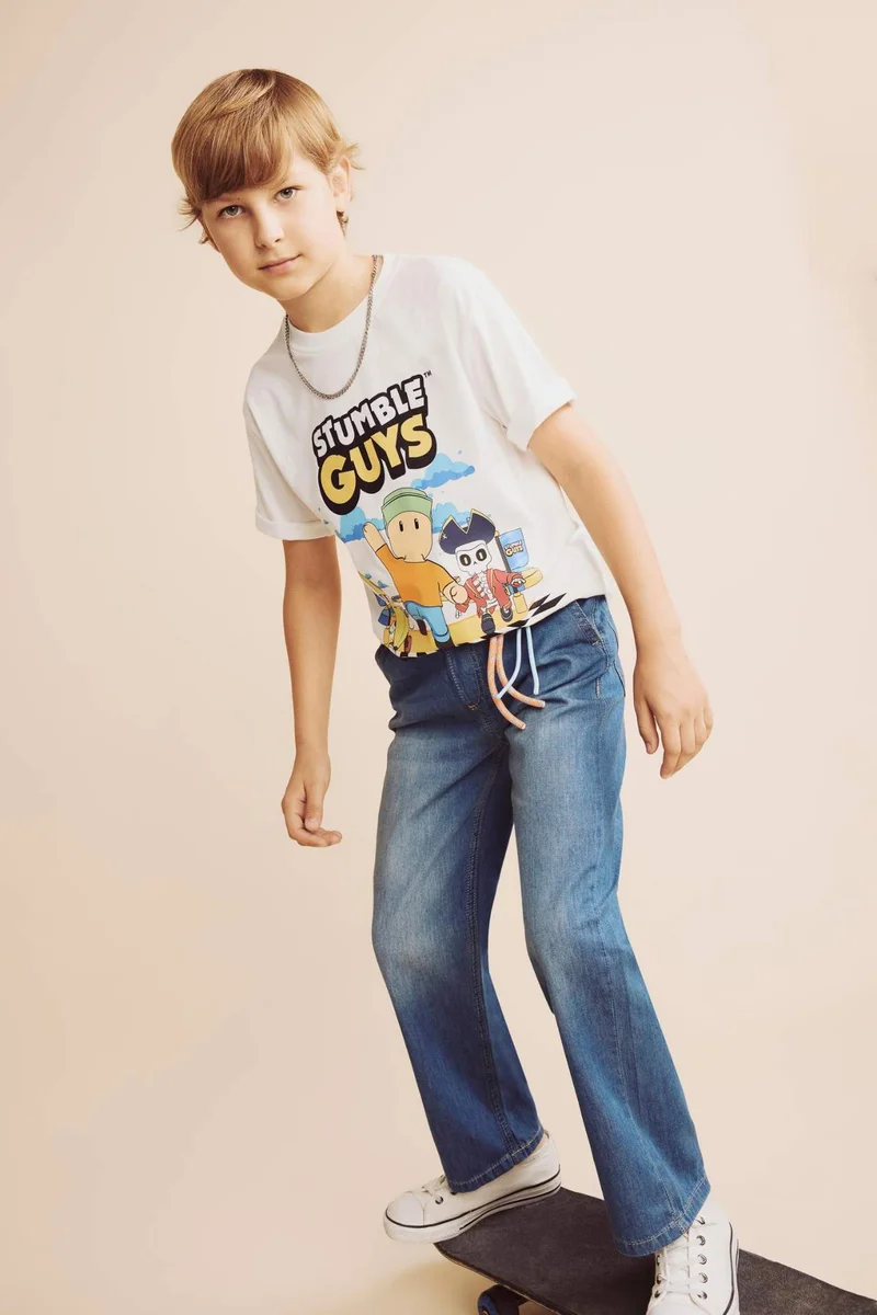 DeFacto Boy Straight Fit Straight Leg Jeans