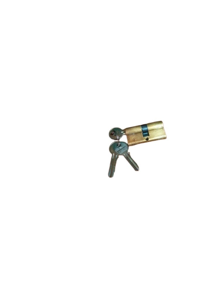AlAhram regular 3 key with Comex silver apartment door handle with door stop as a gift  - Image 5