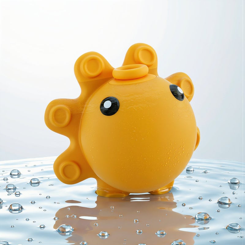 Bathtub Drain Stopper For Bathroom Spa Baby Bath Leakproof Non Slip Suction Seal Blue - Image 3