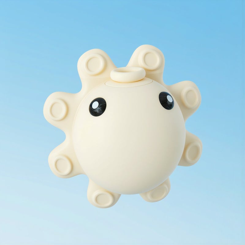 Bathtub Drain Stopper For Bathroom Spa Baby Bath Leakproof Non Slip Suction Seal Blue - Image 2