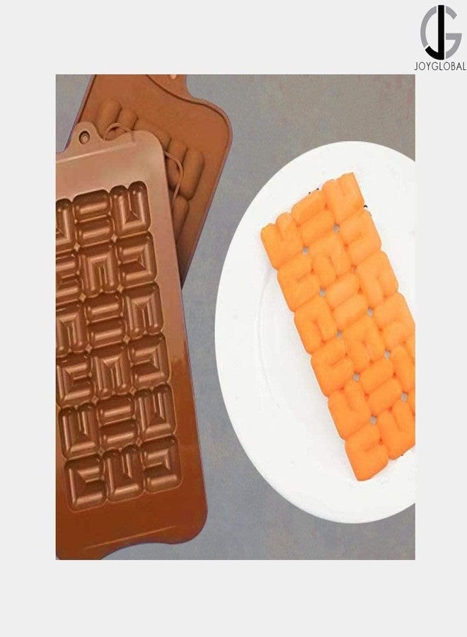 JoyGlobal Silicone Designer Chocolate Bar Mould - Image 2