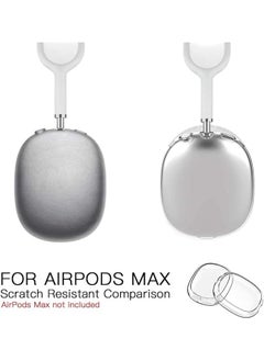 غطاء حافظة LINJIE لسماعات Air Pods Max من السيليكون الشفاف، غطاء حماية مقاوم للماء لسماعات الرأس، ملحقات Air Pods Max، جلد ناعم شفاف لغطاء Air Pod Max المتين - pzsku/Z73DDFD49E4116C65909FZ/45/_/1731413301/46a2cf5d-f4cf-40c6-b8f2-20e134e558c0