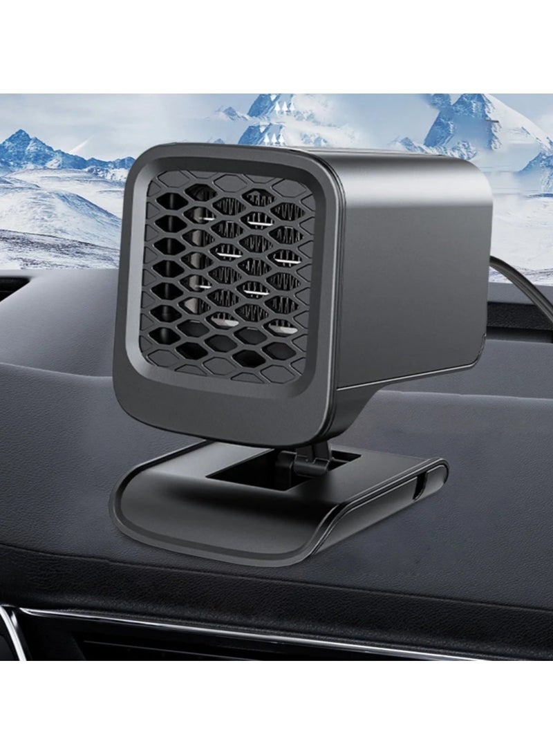 AROAQ 12V Car Electric Heater Fan 120W Heater Fan Combo 360 Rotating Auto Windshield Defroster Defogging Defrosting Heating Fan  - Image 3