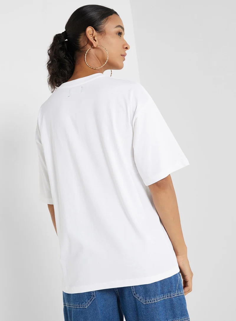 Ginger Crew Neck Graphic T-shirt