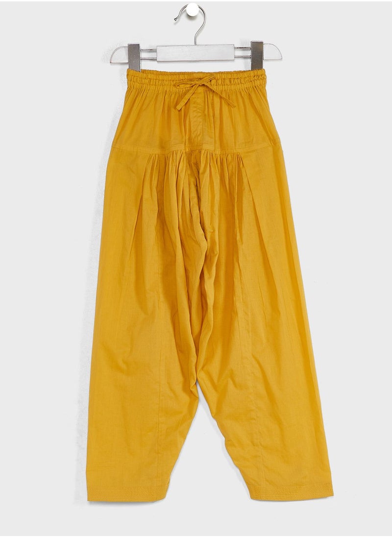 Fabindia - Kids Printed Dress & Salwar Set - Image 1