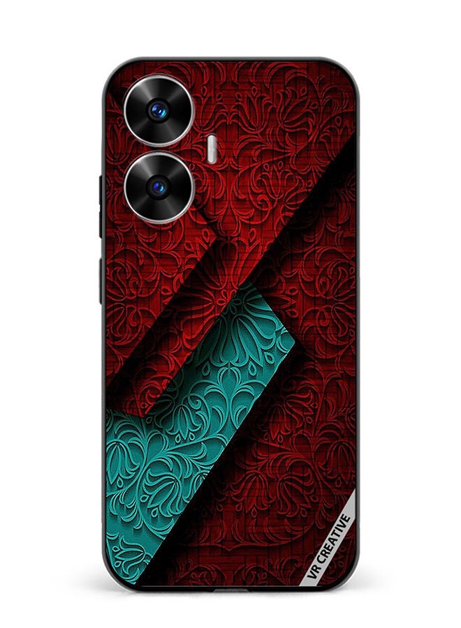 VR CREATIVE Protective Case Cover For Realme C55 Texture Design Multicolour - Image 1