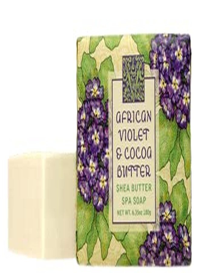 Greenwich Bay Trading Greenwich Bay Vegan Natural Botantical Shea Butter Bar Soap, French Milled Triple Milled, Essential Oils, 6.35 ounces