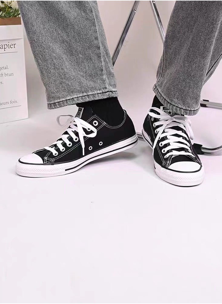 CONVERSE - حذاء رياضي كاجوال من القماش بتصميم كلاسيكي من All Star للجنسين - Image 1