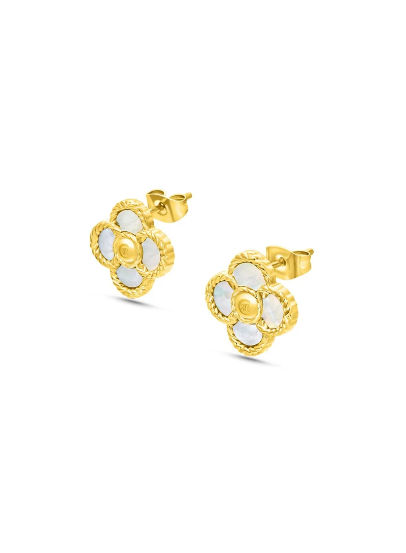 CERRUTI 1881 Flower Drop Earrings