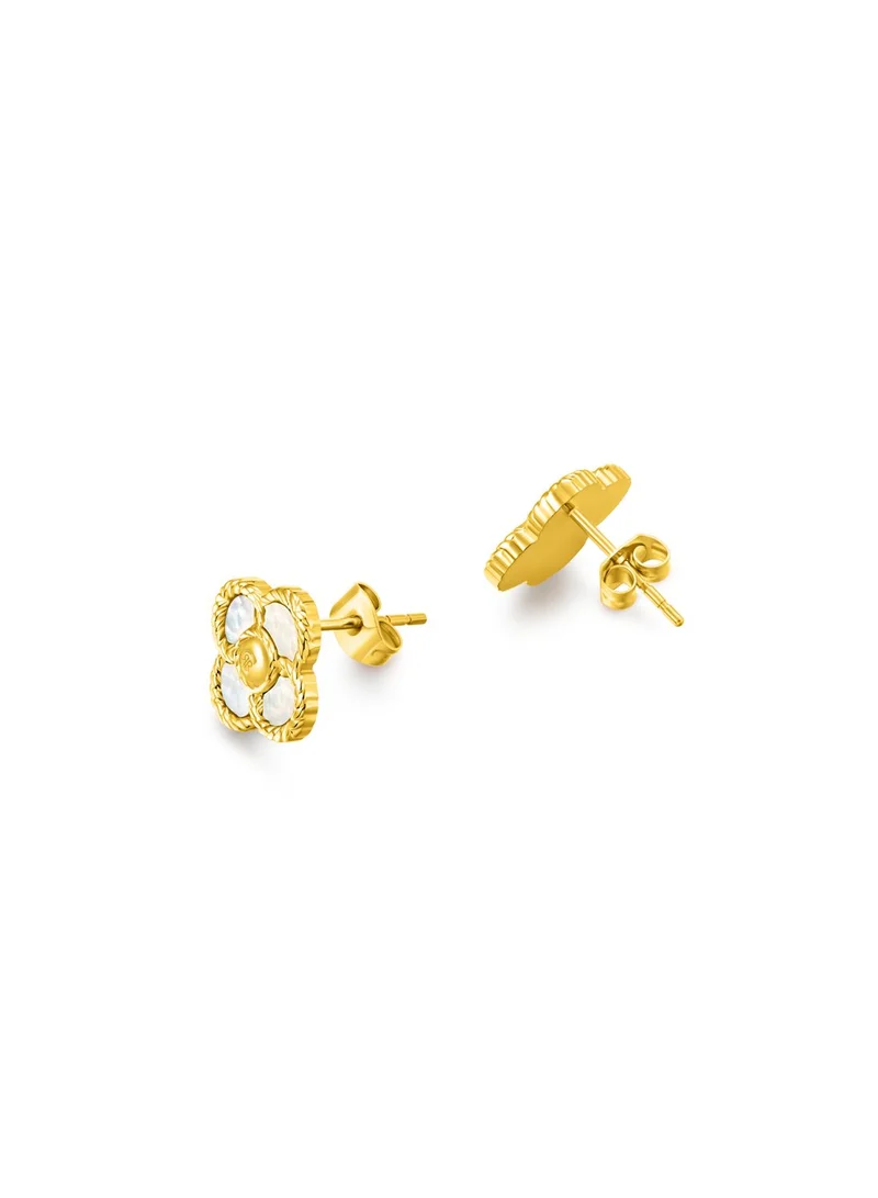 CERRUTI 1881 Flower Drop Earrings