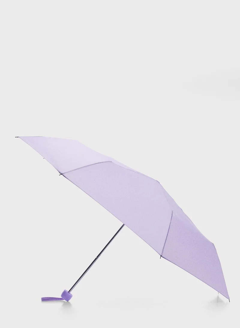 MANGO Plain Folding Umbrella