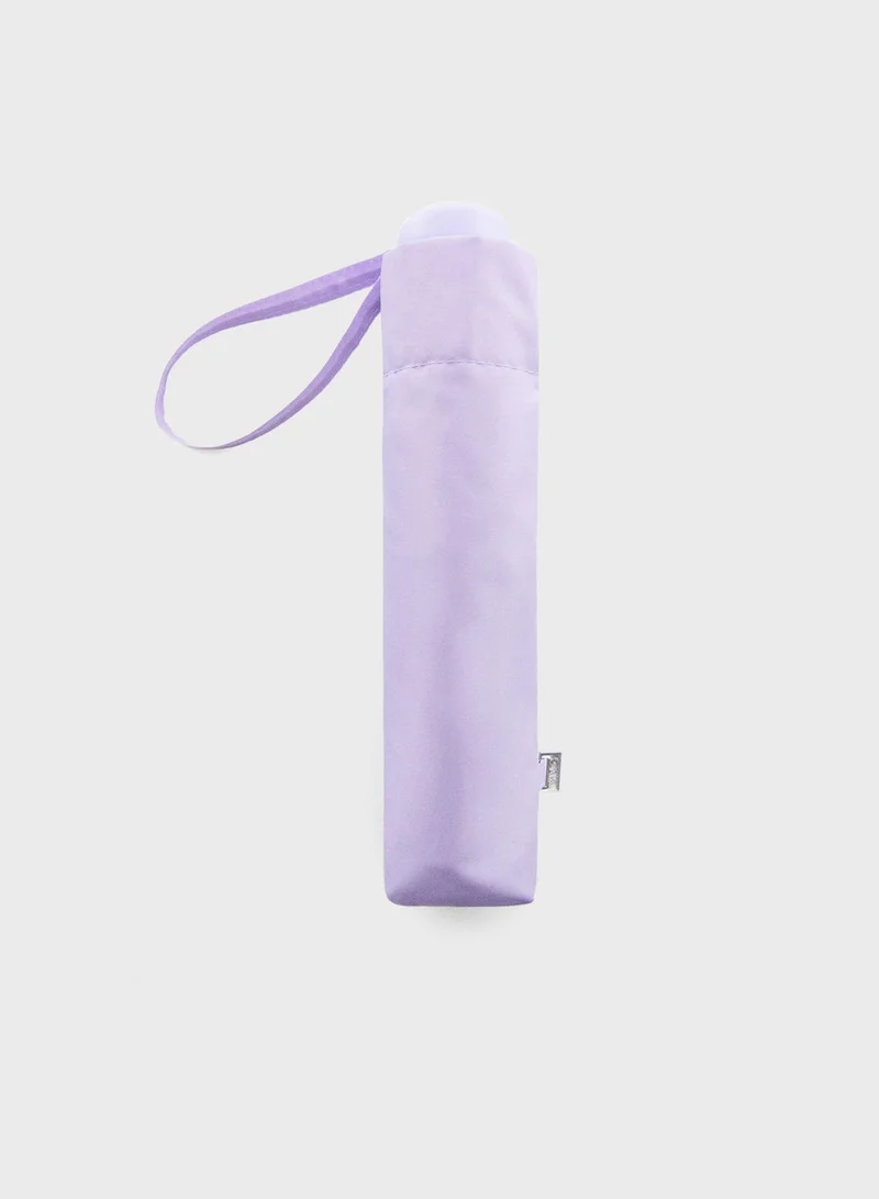 MANGO Plain Folding Umbrella