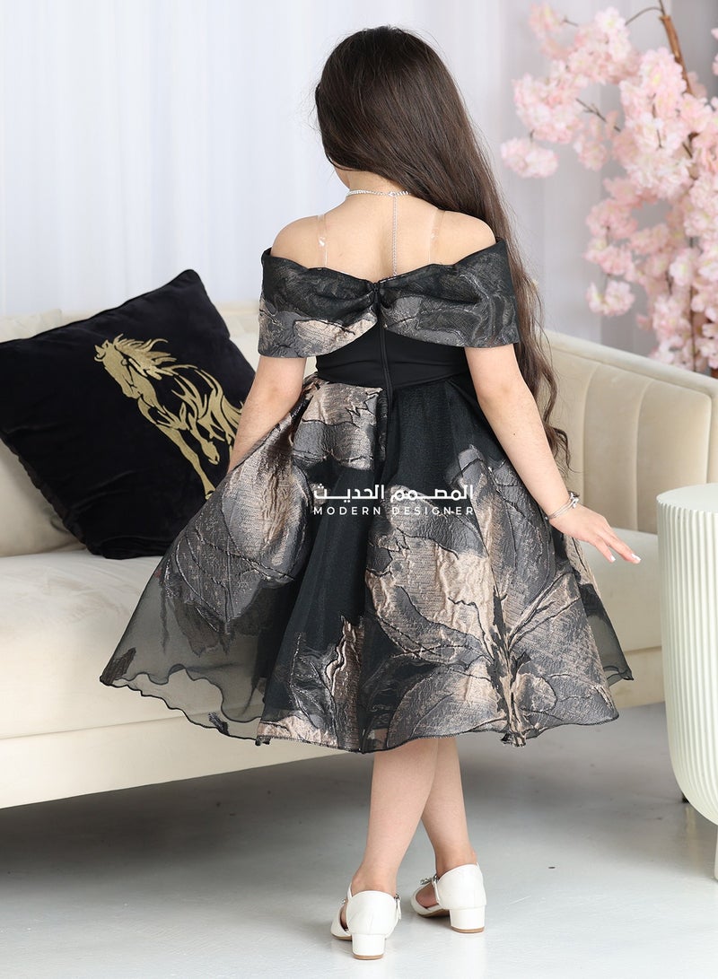 مودرن ديزاين فستان مناسبات اطفال يخطف الأنظار ويخلّي بنتك نجمة المناسبة، فهذا الفستان هو الخيار المثالي - Image 2