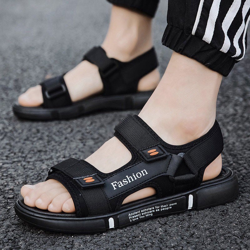 Sandals Men Summer Wear Dual-Purpose Sandals Small Size Boys Wear-Resistant Beach Slippers - Image 3