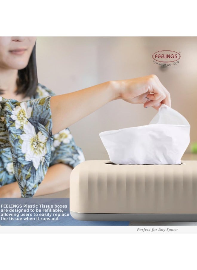 Feelings Feelings Tissue Box Beige  - Image 5