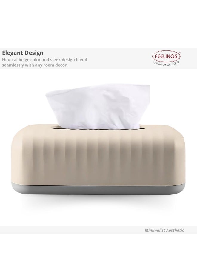 Feelings Feelings Tissue Box Beige  - Image 4