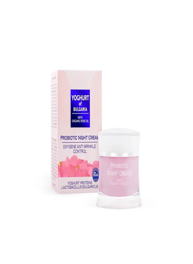 PROBIOTIC NIGHT CREAM OXYGENE ANTI WRINKLE CONTROL 50ML