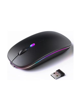 Wireless Rechargeable Bluetooth Mouse – Dual Mode with USB Receiver – Silent and Portable for Laptop, Desktop, and Tablet - pzsku/Z73DEBAB93A023E4716CDZ/45/1747297929/6e811120-f999-4c75-a460-65f592a3a439