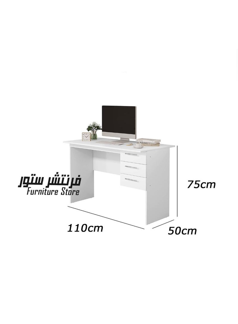 فرنتشر ستور مكتب مودرن ، ارتفاع 75 سم - عرض 110 سم - عمق 50 سم ، من فرنتشر ستور. - Image 4