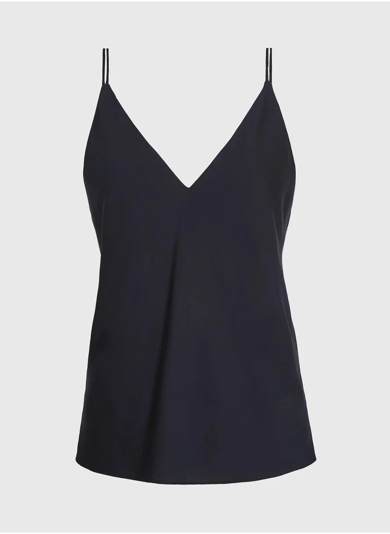 CALVIN KLEIN Strappy Knitted Cami Top