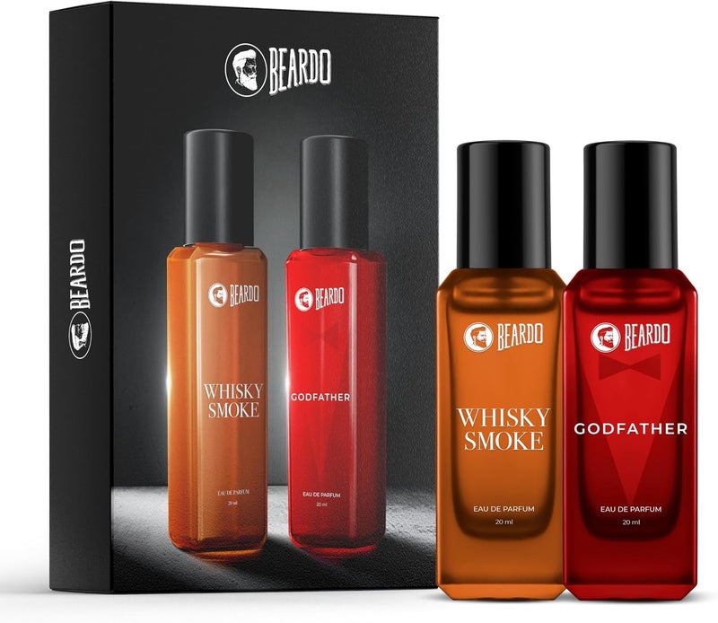 بيردو عطر بيردو سي بي ويسكي سموك أو دو بارفان ٢٠ مل، وعطر غودفاذر أو دو بارفان ٢٠ مل - Image 1