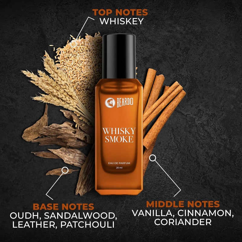 بيردو عطر بيردو سي بي ويسكي سموك أو دو بارفان ٢٠ مل، وعطر غودفاذر أو دو بارفان ٢٠ مل - Image 4