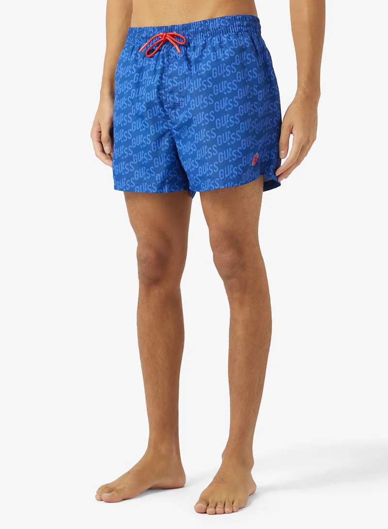 Casual Woven Swim Shorts