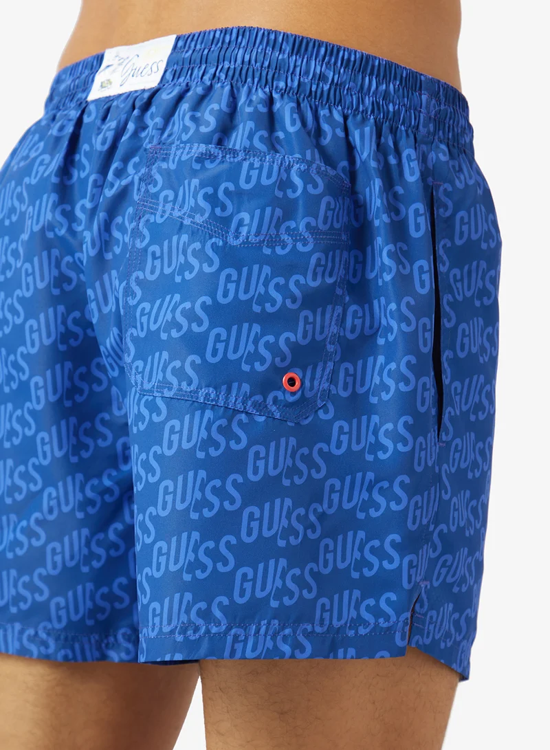Guess  Casual Woven Swim Shorts for Men | Best Price UAE