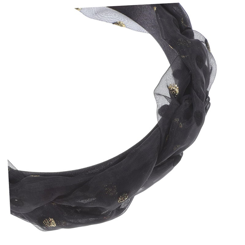 Wide Mesh Headband For Women Comfortable Hair Accessory For Casual Outings - Image 4