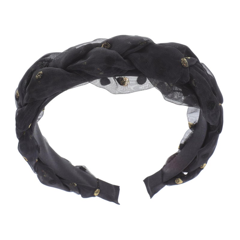 Wide Mesh Headband For Women Comfortable Hair Accessory For Casual Outings - Image 2