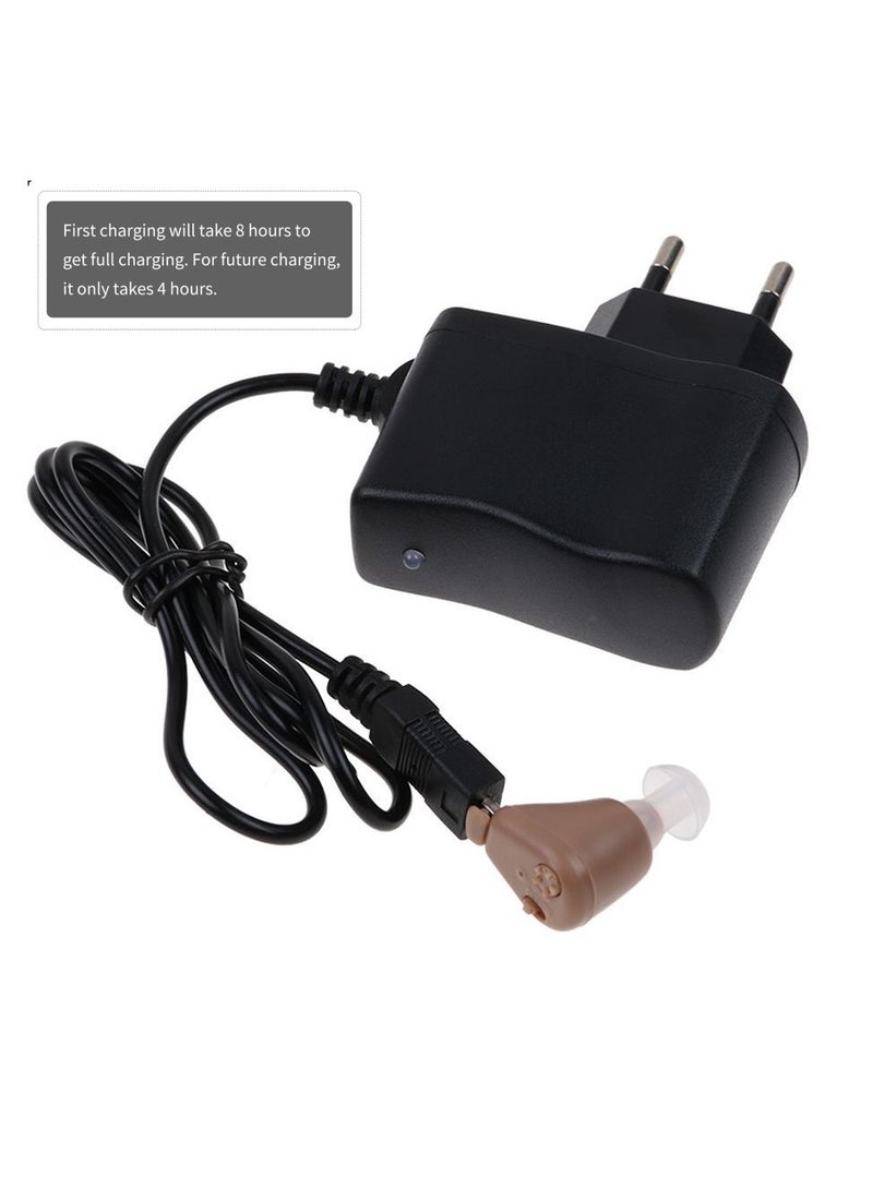 Rechargeable Mini ITE Hearing Aid