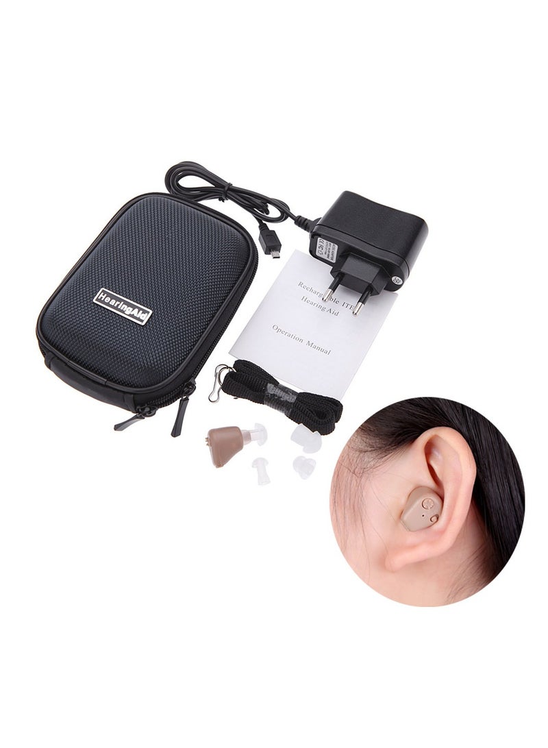 Rechargeable Mini ITE Hearing Aid