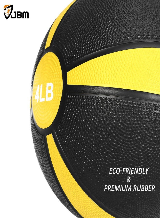 JBM Medicinal Workout Slam Ball, Yellow - 4LB - Image 2