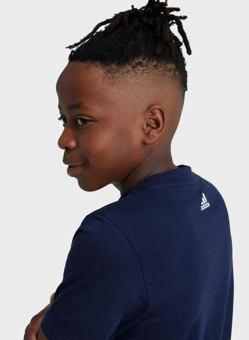 Adidas Youth Big Logo T-Shirt