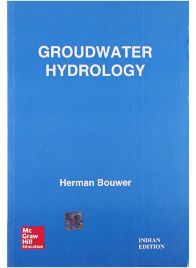 Groundwater Hydrology. India 