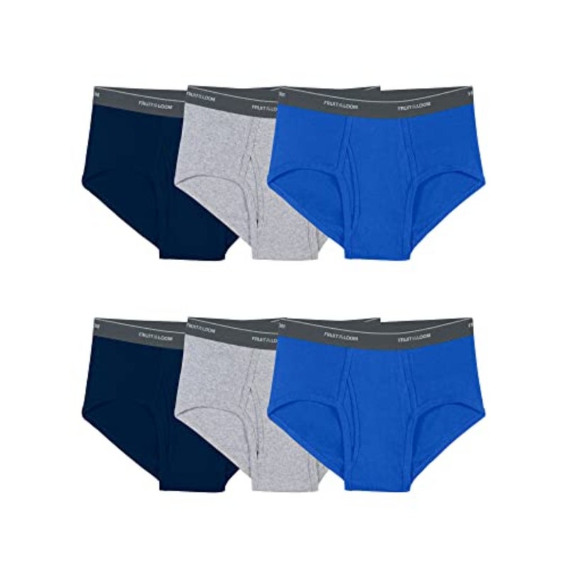 Fruit of the Loom Men's Underwear Briefs, Tag Free and Moisture Wicking - Image 1