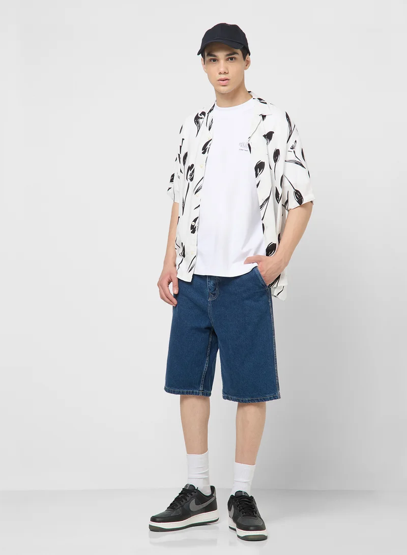 JACK & JONES JJEJEFF CHARGE RESORT SHIRT SS SN