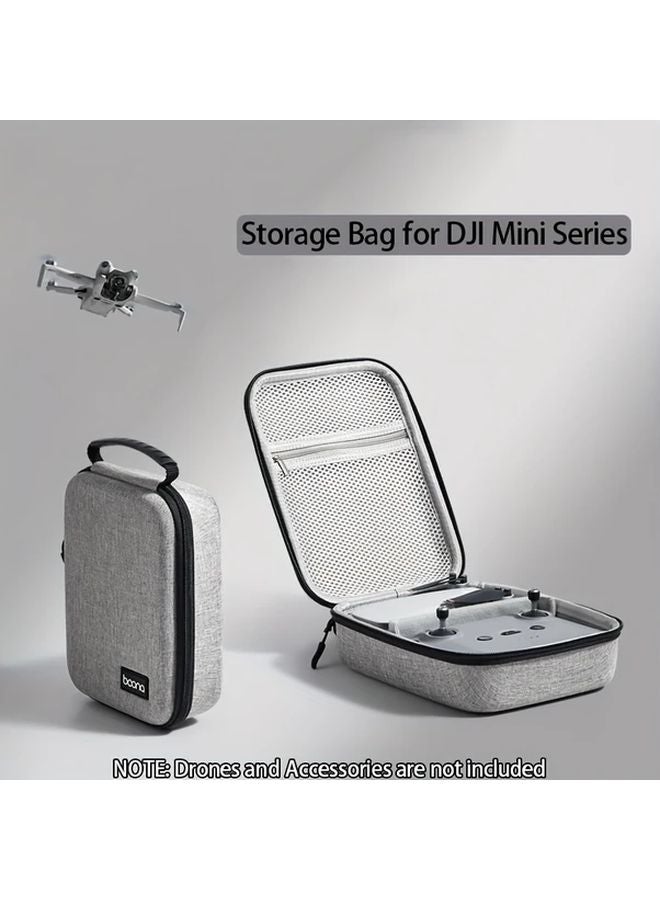 حقيبة تخزين طائرة بدون طيار من الإيفا الأسود الصلب لـ DJI Mini 2 و2SE وSE و4K، حقيبة واقية محمولة - Image 2