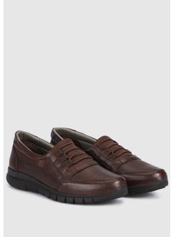 eclipse Brown Leather Women's Shoes  - Image 2