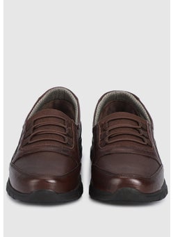 eclipse Brown Leather Women's Shoes  - Image 3