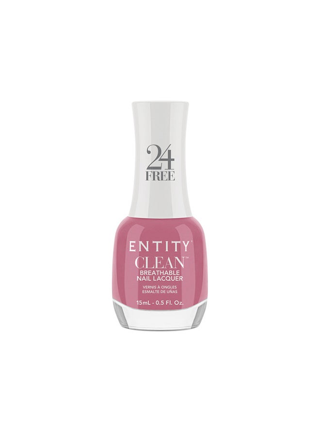 Entity Clean Breathable Nail Lacquer - Cashmerely Pink 15ml - Image 1