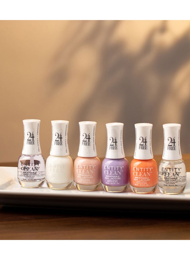 Entity Clean Breathable Nail Lacquer - Cashmerely Pink 15ml - Image 3